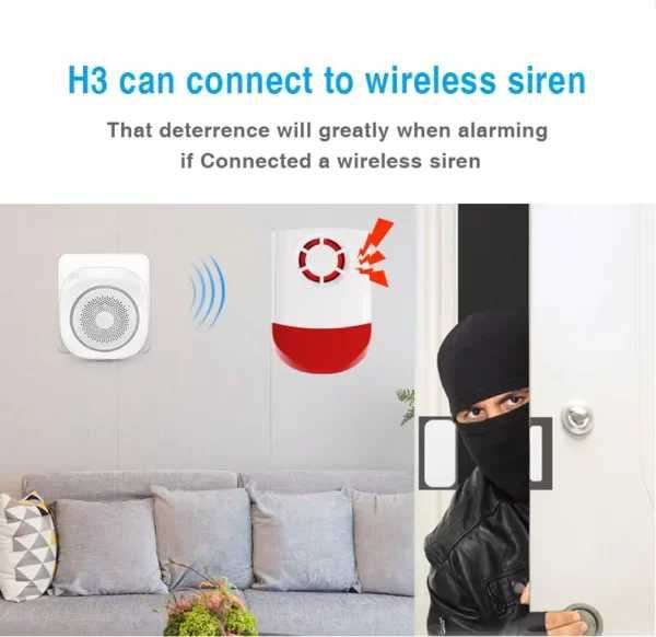 Alarme de segurança SMARTHOME – WIFI