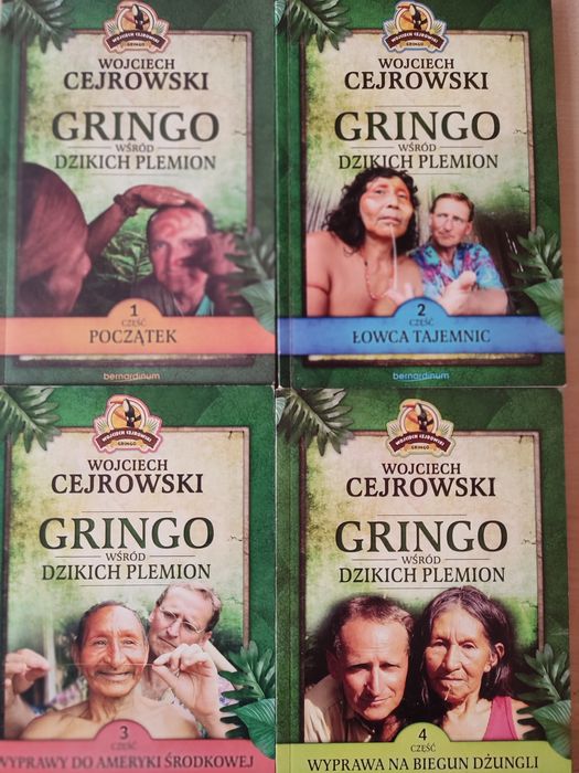 Wojciech Cejrowski, Gringo wśród dzikich plemion, 4 książki