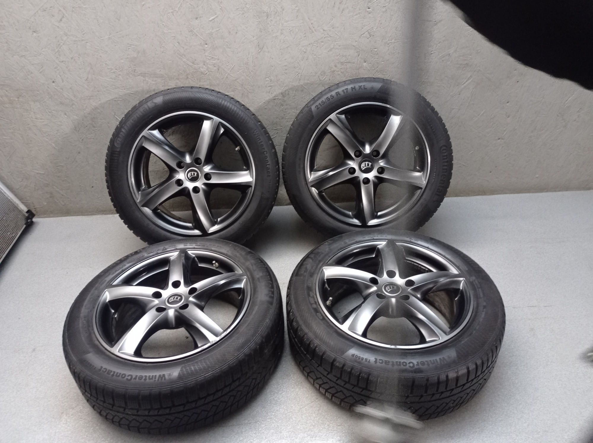 Диски з резиною 215/55R17 5х114 3 Outlander Civic ASX Lancer IX35 Kona