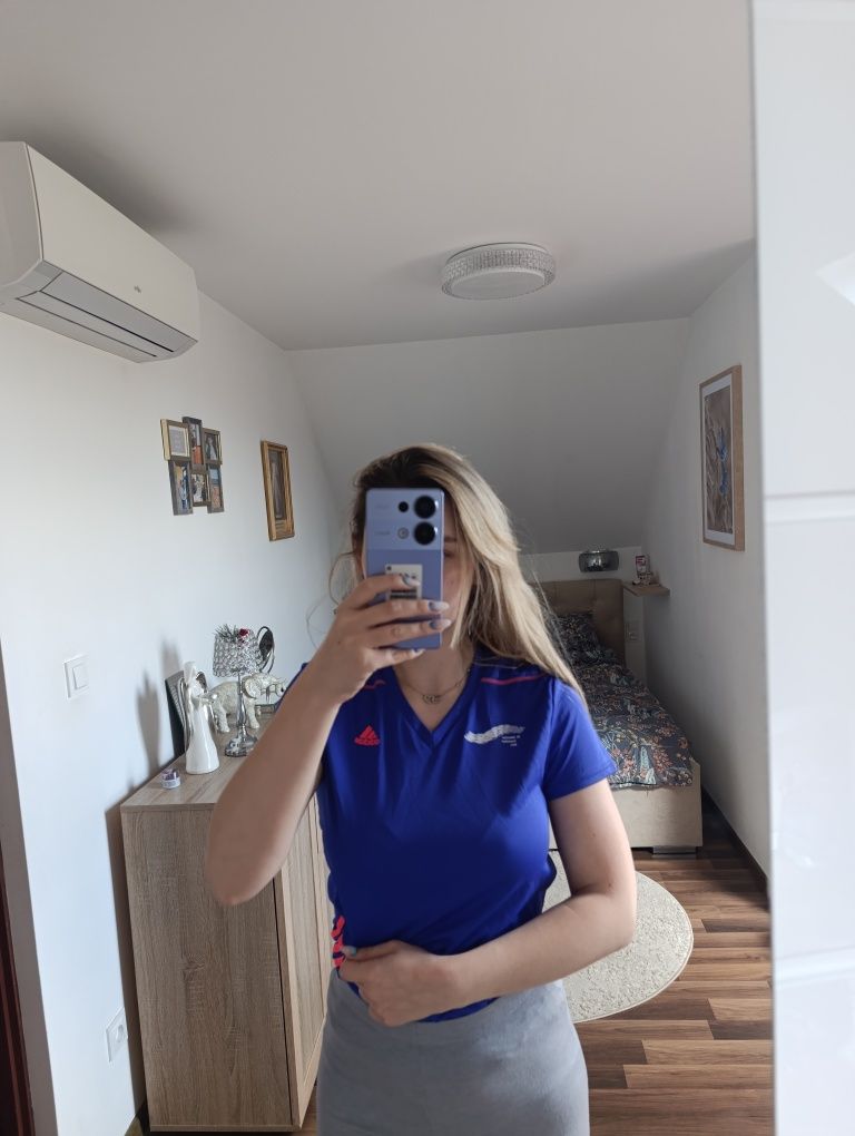 Koszulka sportowa adidas siłownia bieganie S m luźna