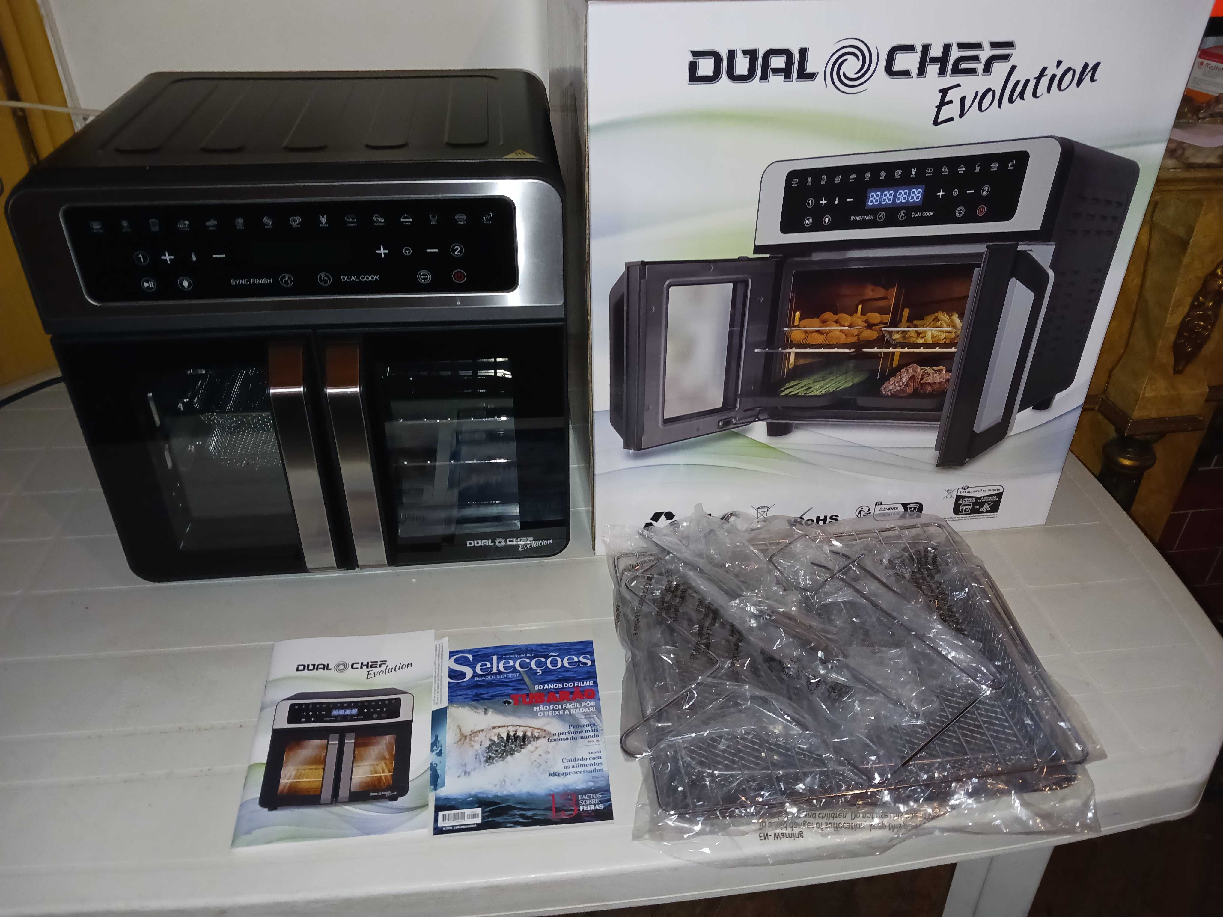 Dual chef evolution, nova com caixa