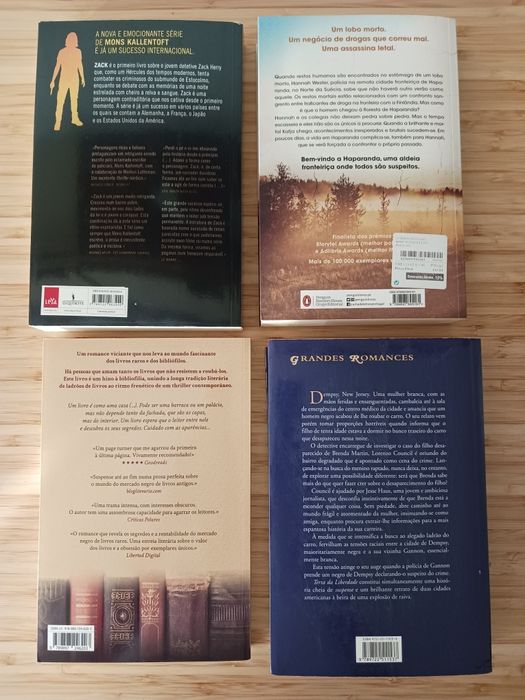 Livros diversos temas e autores