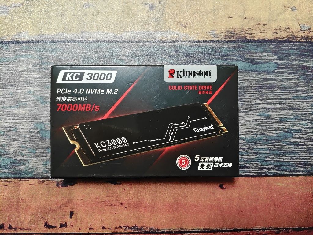 Kingston KC3000 1TB NVMe 2280 PCIe4x4 7000MB/s PC PS5