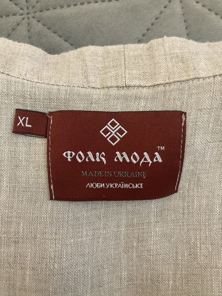 Сорочка чоловіча вишиванка "Фолк мода"