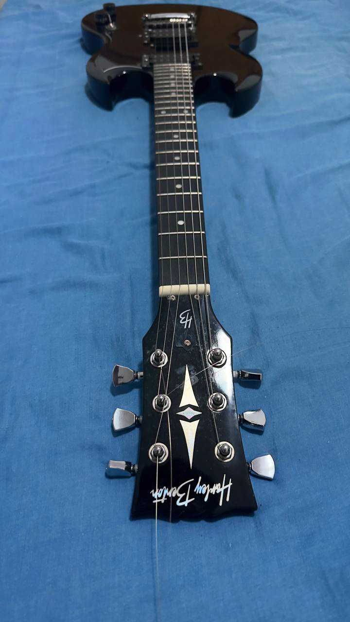Guitarra harley benton bk