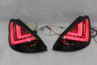 Lampy tył tylne FORD FIESTA MK7 12-16 HB Smoke LED BAR NEON TUNING !