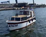 Jacht ŁÓDŹ kadłubowa motorowa tzw. HOLENDERKA