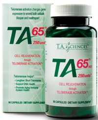 T.A. Sciences - TA 65md - Telomerase Activation - 90 cápsulas