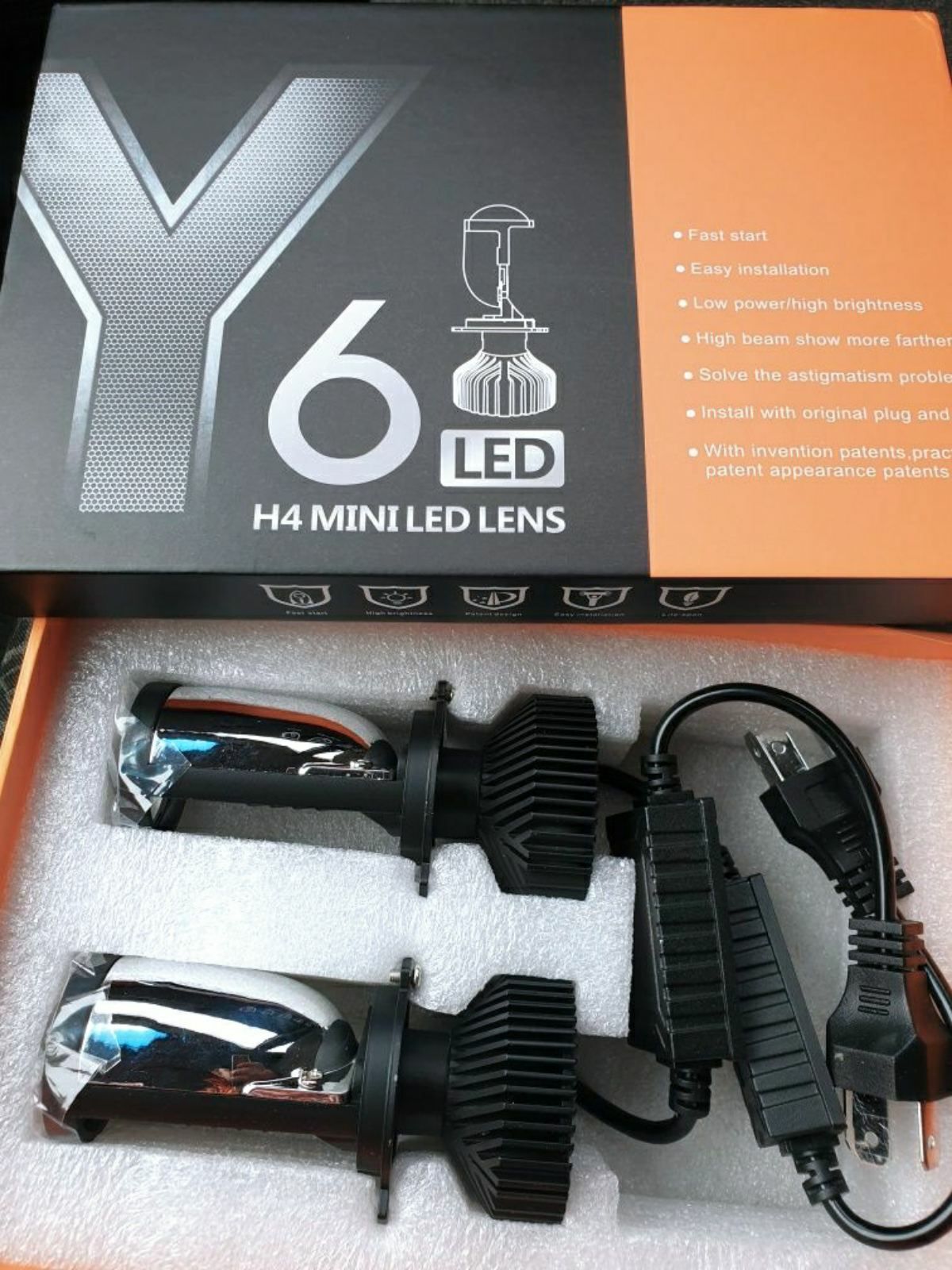 Лінзи Mini H4 Led Lens Y6D-H4

Потужність: 45 Вт/лампа.

Цоколь: H4.св