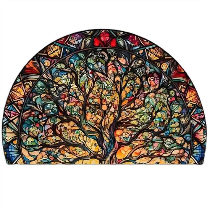 DYWANIK 2D wycieraczka 40x60cm ŁAPACZ SŁOŃCA DRZEWO ŻYCIA miękka h184