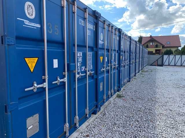 Magazyn w kontenerze, garaż,Self Storage,kontener morski 13,84m2