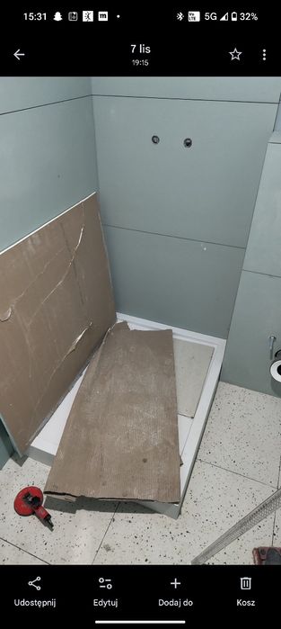 Gres Anni 70  verde mat 120x60cm 5 kartonów