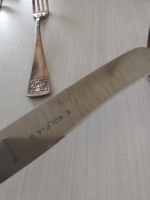 Stare sztućce polski wzór nierdzewne Fabryka Wolska
Stan widoczny na z