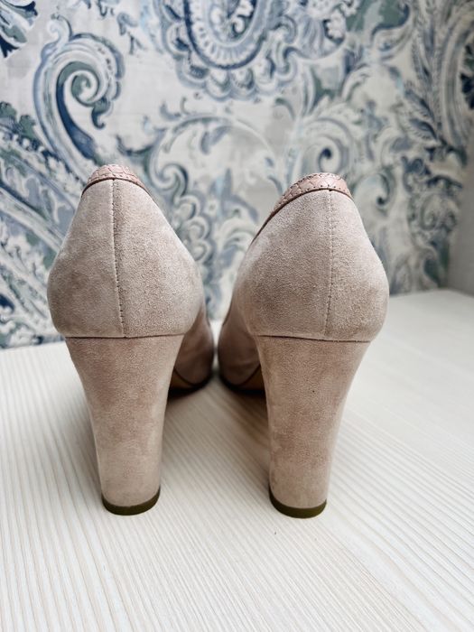 Туфли замшевые Braska