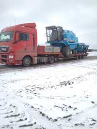 Transport maszyn rolniczych budowlanych do 28 ton
