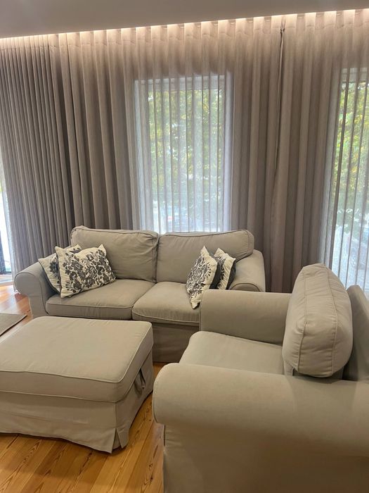 EKTORP Sofá 2 lugares Ikea conjunto