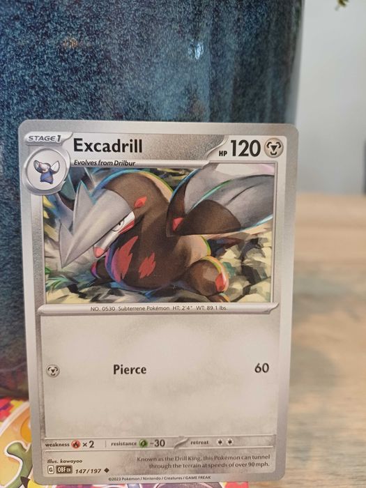 Carta Pokémon Excadrill #147