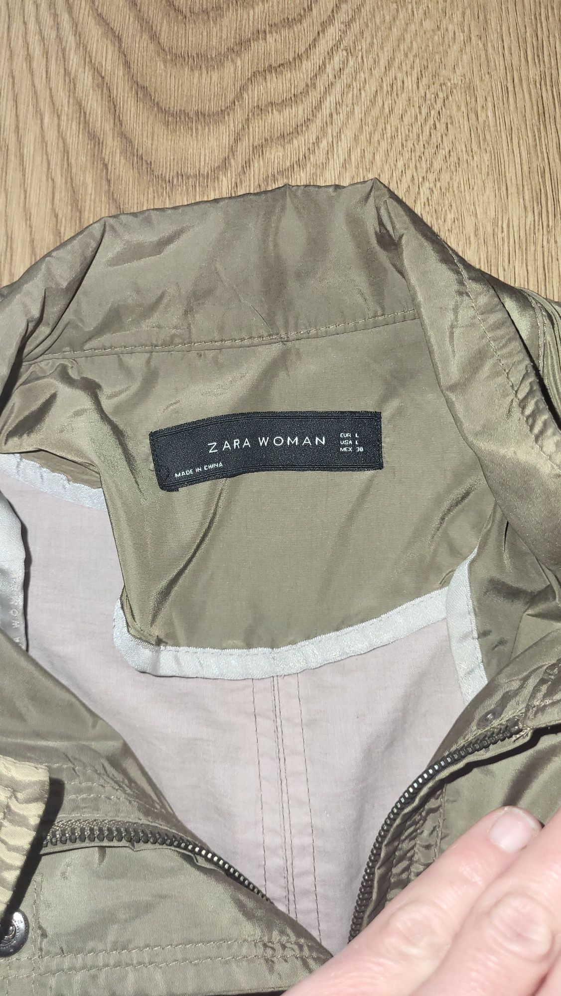 Kurtka parka Zara rozm. L wiosna lato