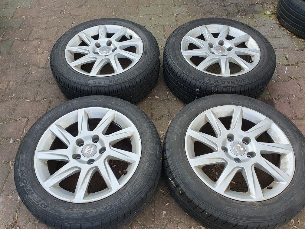 Oryginalne Felgi 16" Seat 5x112 ET45 +205.55.16