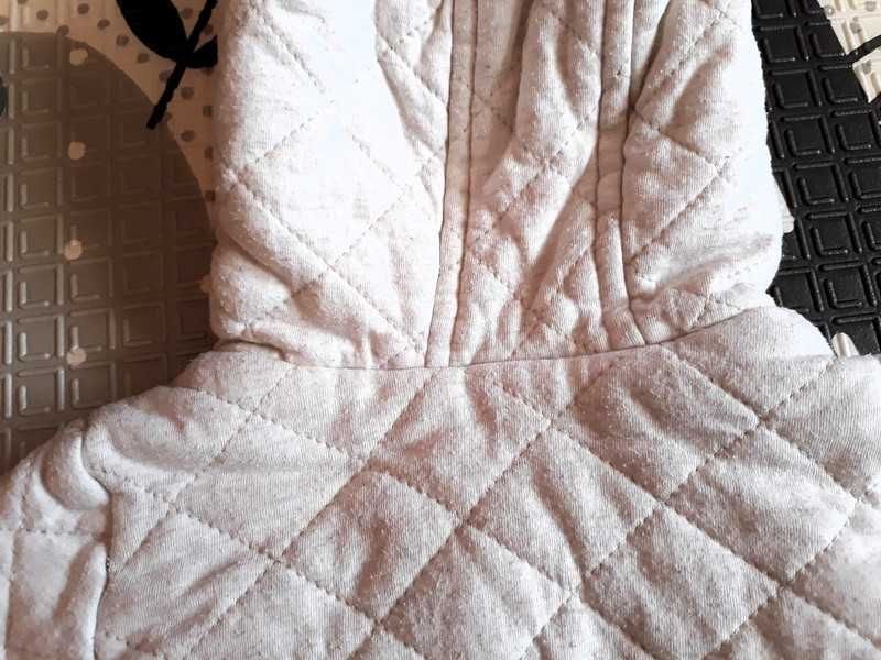 Kurtka kurteczka z kapturem na guziki gwiazdki F&F Tesco 62 0-3 m-ce