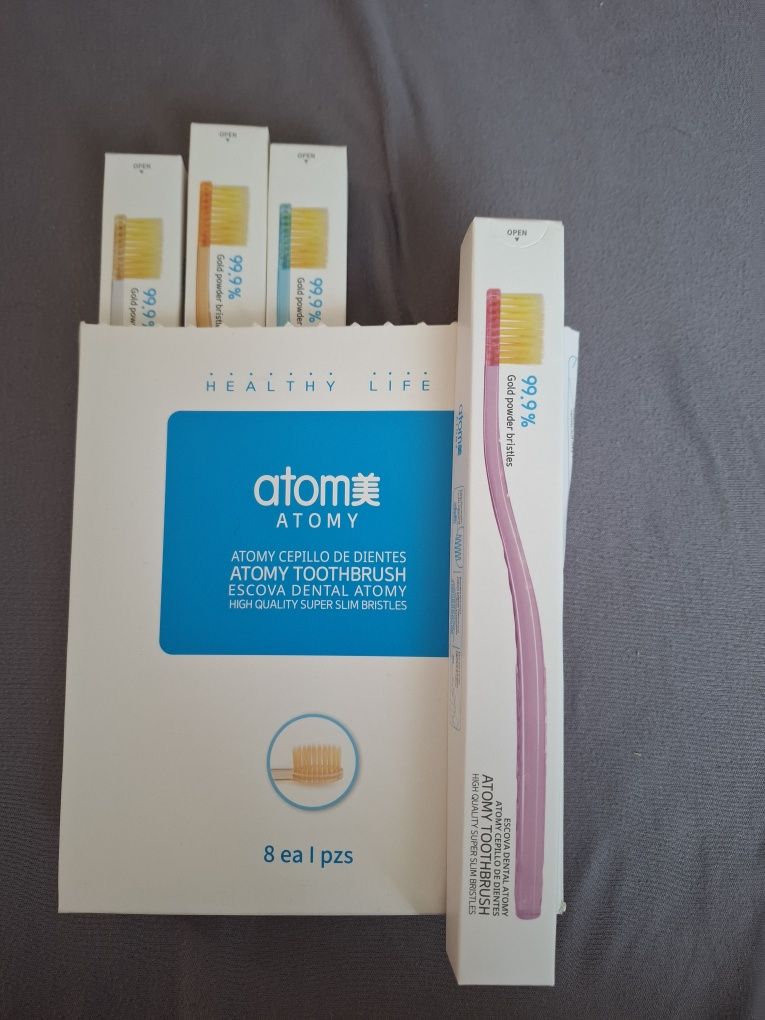 Зубна паста та щітка Atomy, лікувальна, північна Корея,