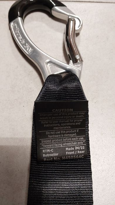 Pasy do mocowania wózka inwalidzkiego  AMF BRUNS