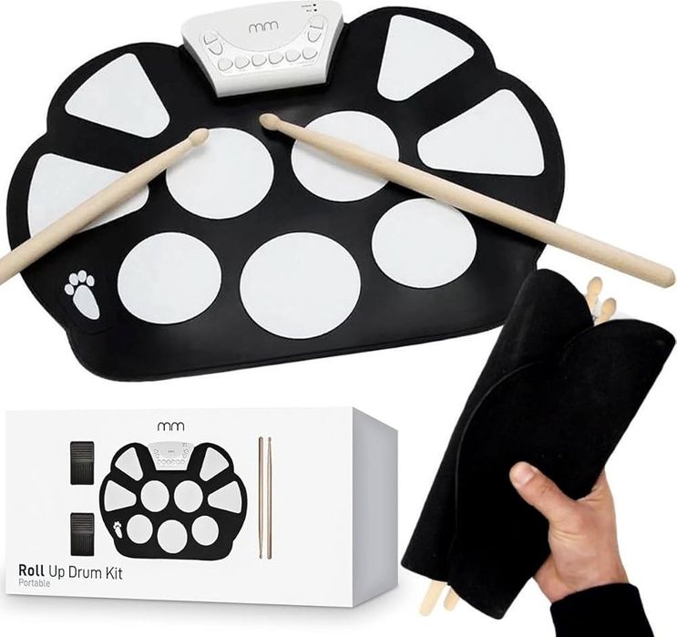 Mikamax - mm Roll Up Drum Kit, bęben elektryczny