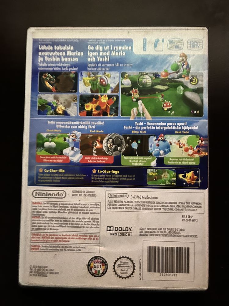 Super Mario galaxy 2 Nintendo wii