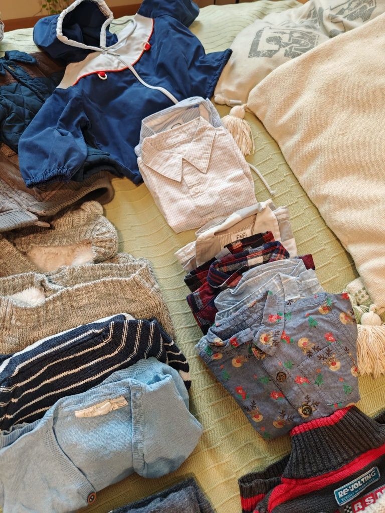 Zestaw ubranek dziecięcych Next, H&M itp.