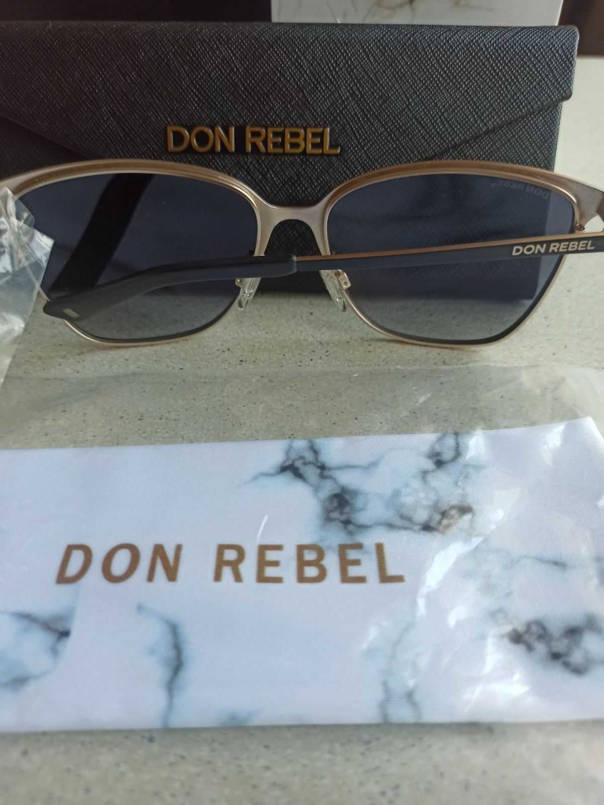 Новые оригинал солнцезащитные очки DON REBEL Wayfarer Polarized бренд