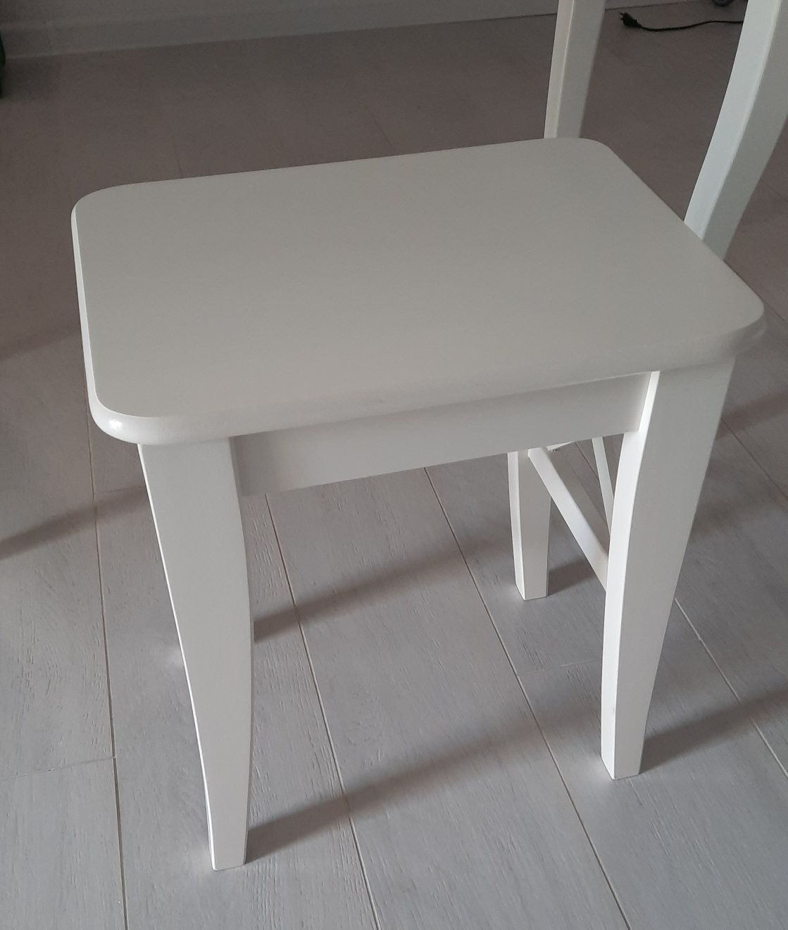 Toaletka Ikea Hemnes+stołek Ingolf