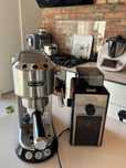 Ekspres i mlynek do kawy delonghi