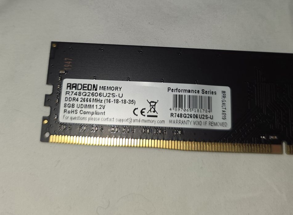Radeon ddr4 8gb 2666