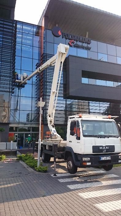 Zwyżka Chorzów wynajem zwyżki podnośnika koszowego do 35m