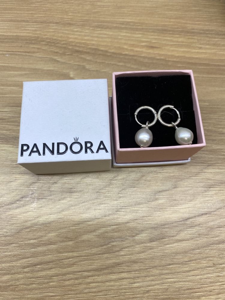 Сережки срібні Pandora оригінал