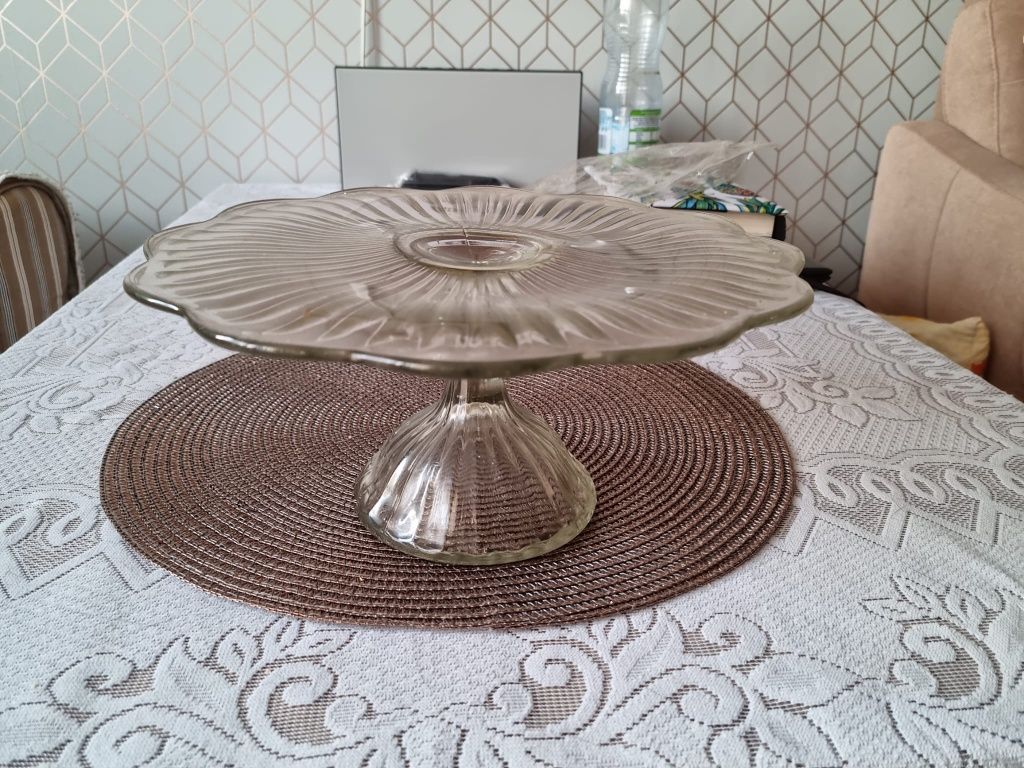 Podstawka pod tort z lat 60 -tych