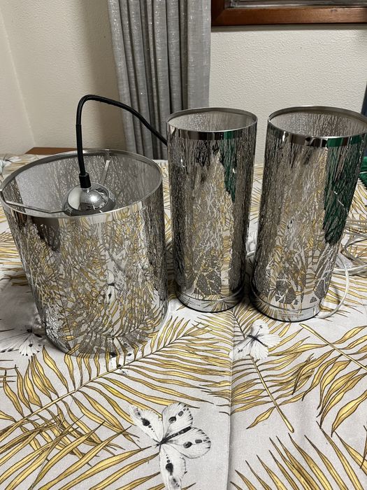 Candeeiros de mesa e de teto