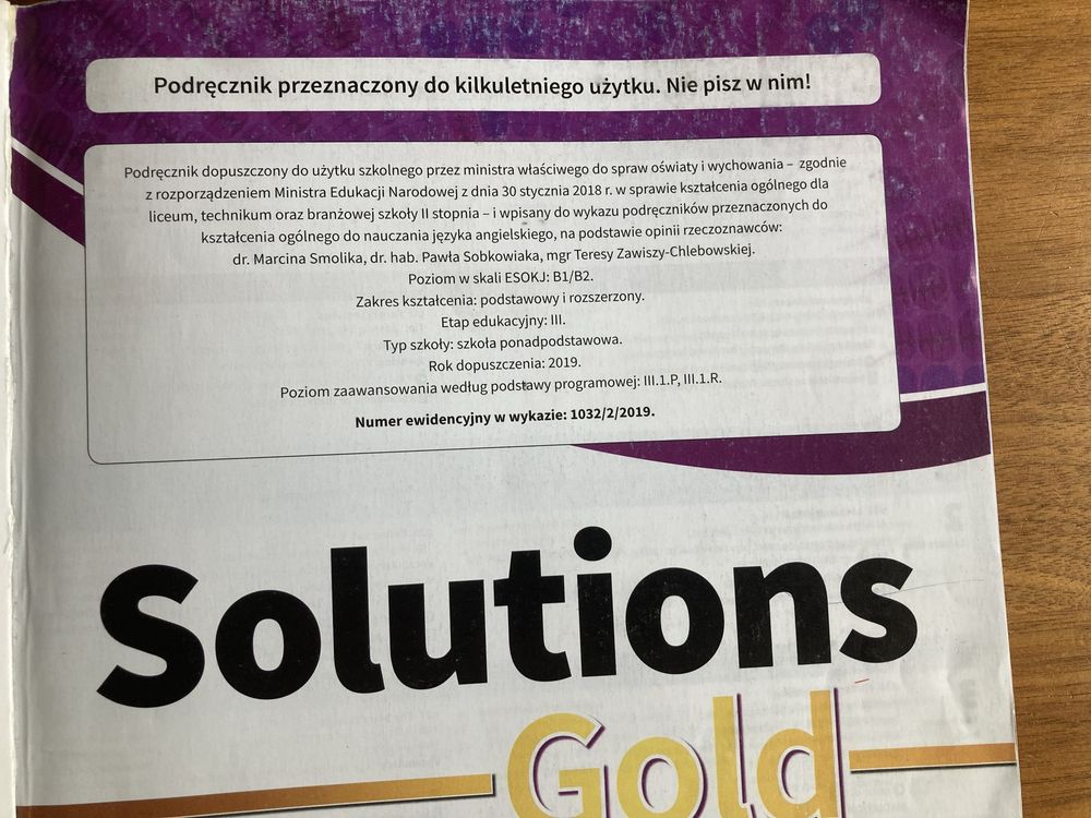 Solutions gold, Tim Falla, Paul A Davies podręcznik i ćwiczenia