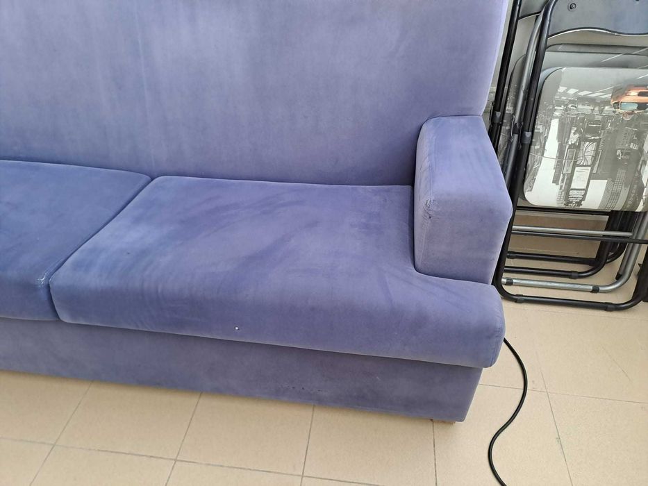Sofá azul 182x80x90cm