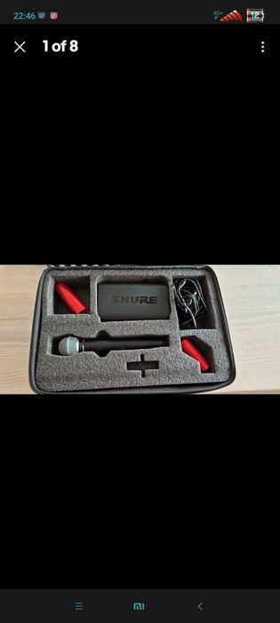 Радіосистема Shure blx24/beta 58 s8