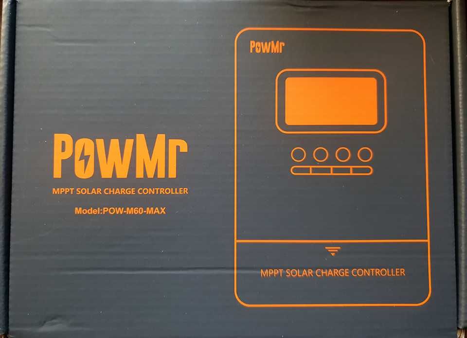 НОВИНКА !!! MPPT солнечный контроллер PowMR POW-M60-MAX