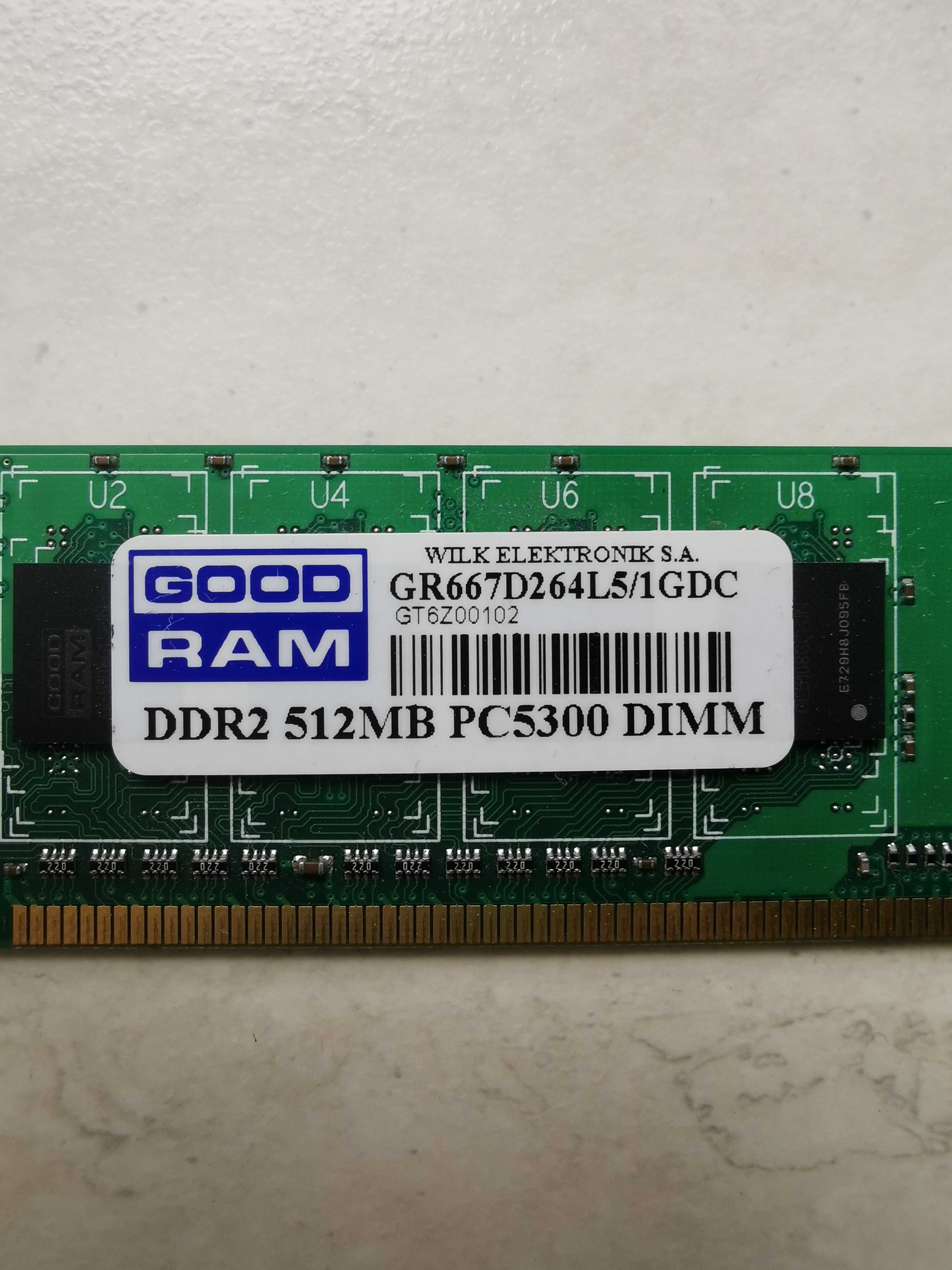 Pamięć Ram gr6677d264l5/1gdc
512mb