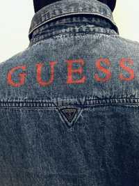 Guess koszula jeans męska L