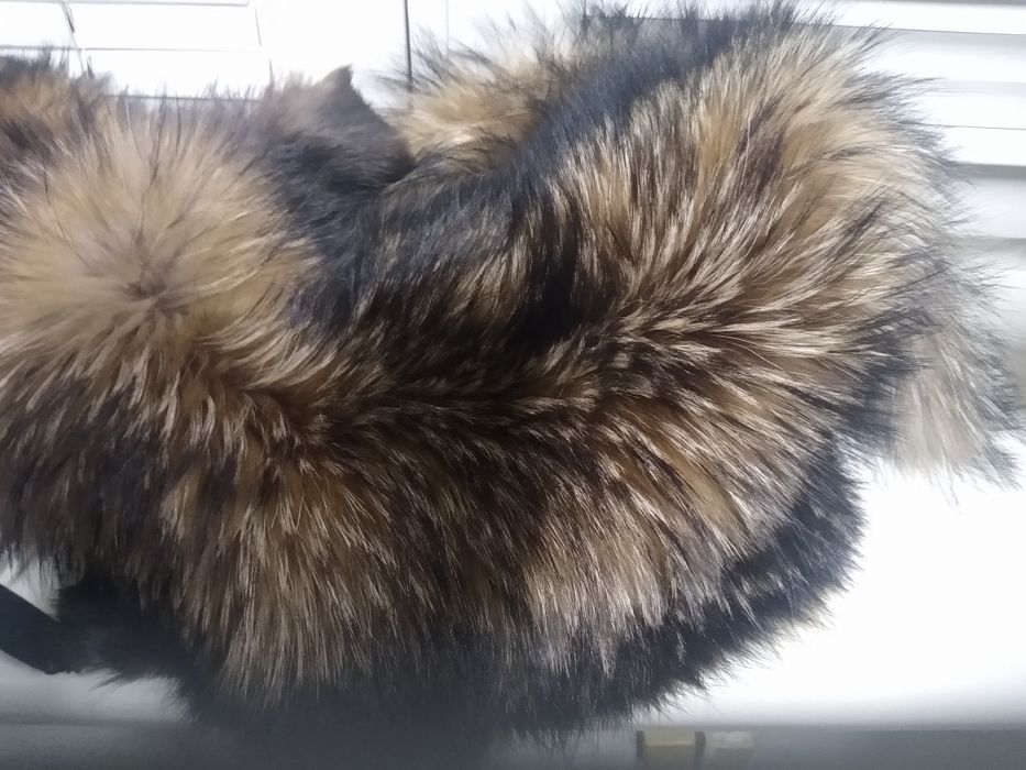 Obszycie do kaptura z jenota naturalnego