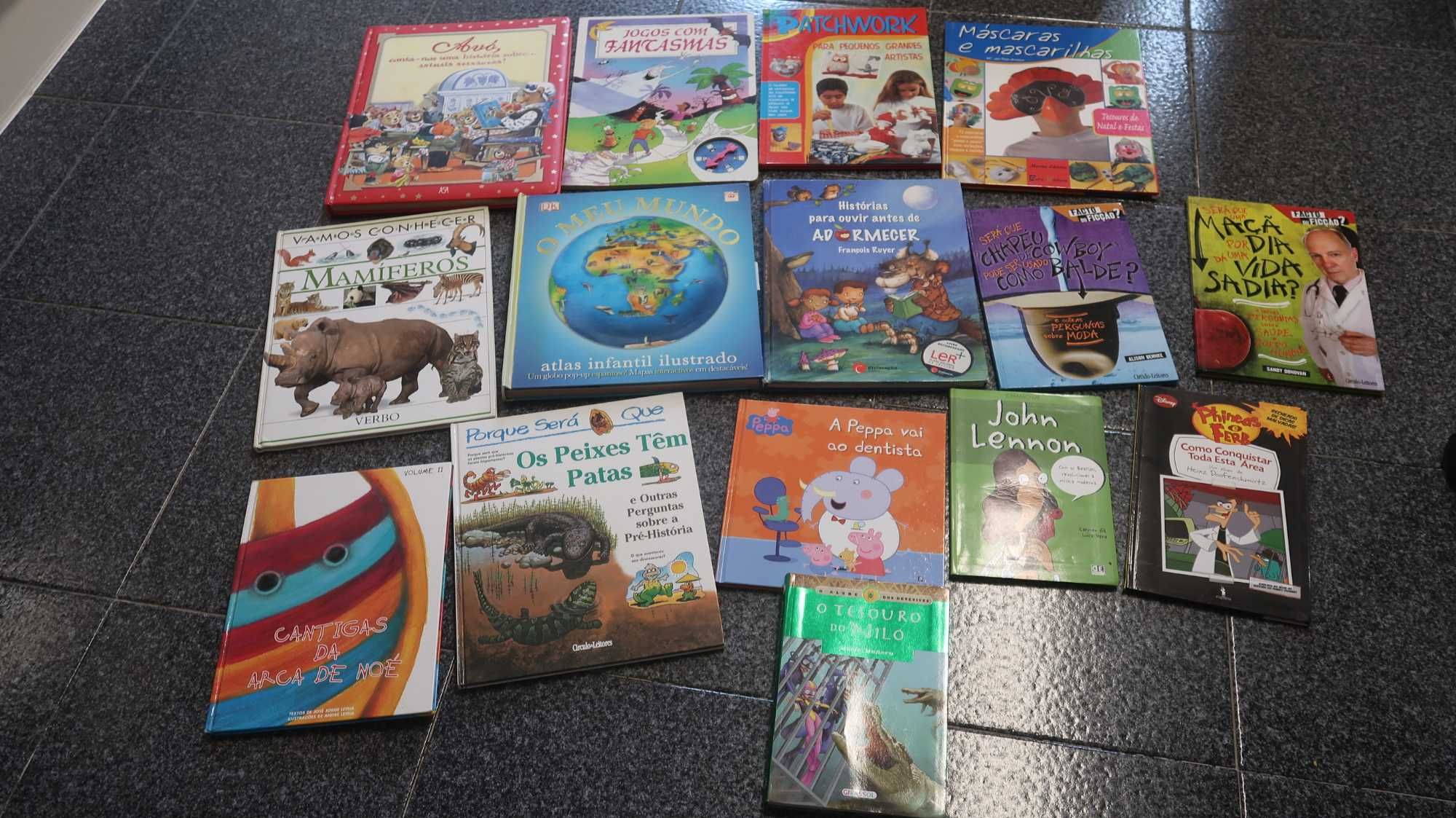 Conjunto 15 livros juvenis