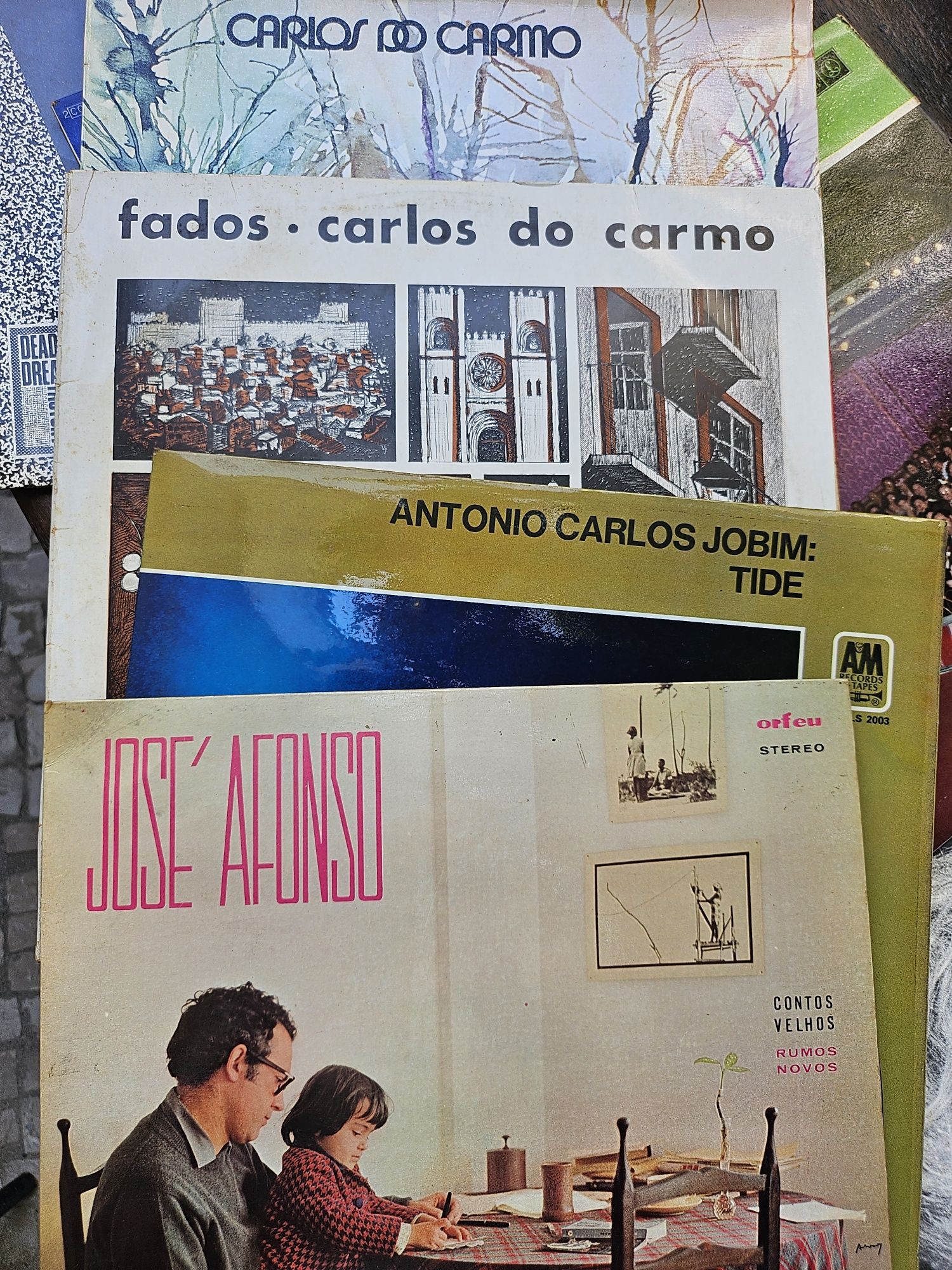 Disco vinil Amália na Broadway