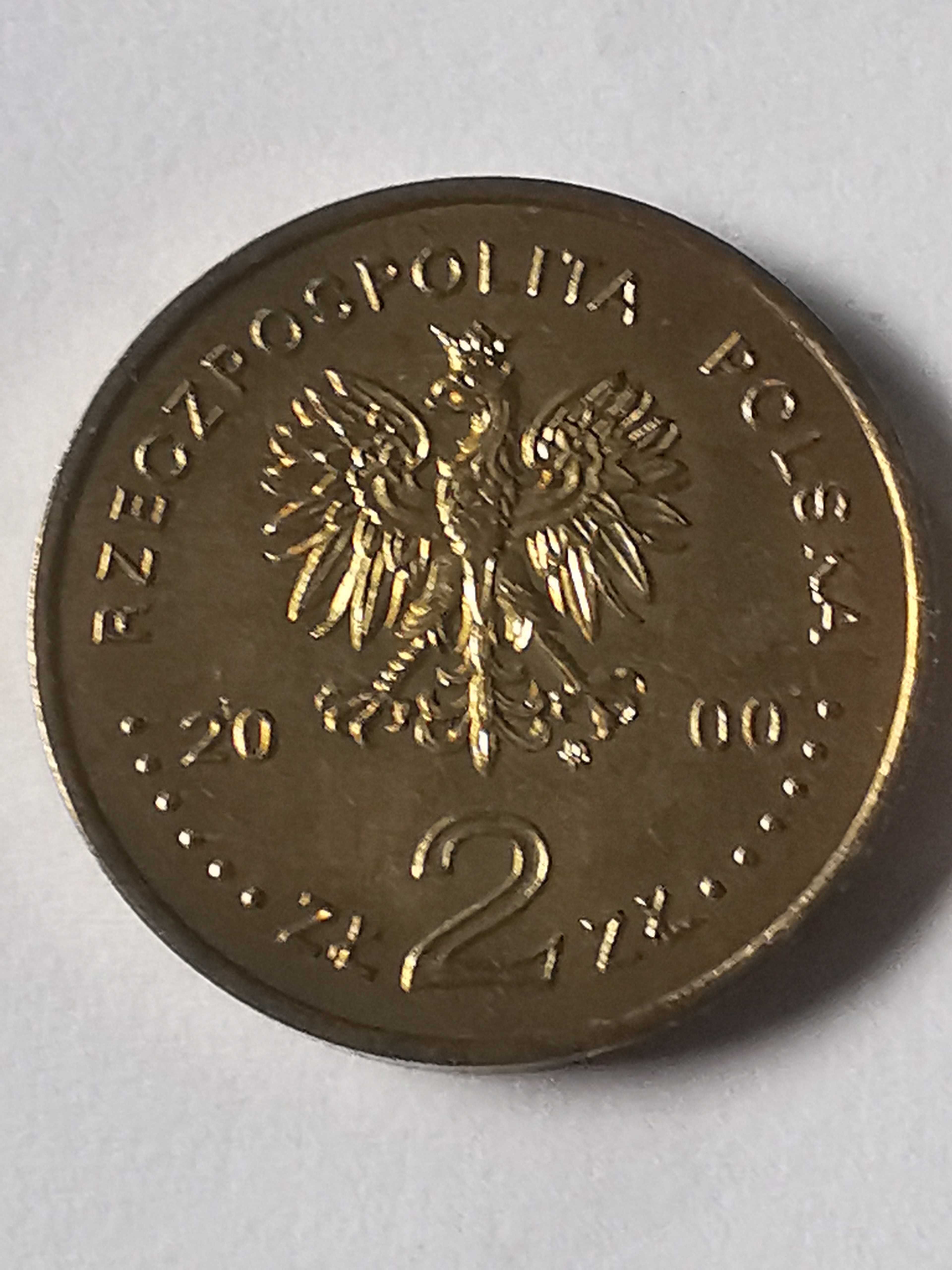 Moneta 20 Lecie Solidarności 2 zł 2000r.