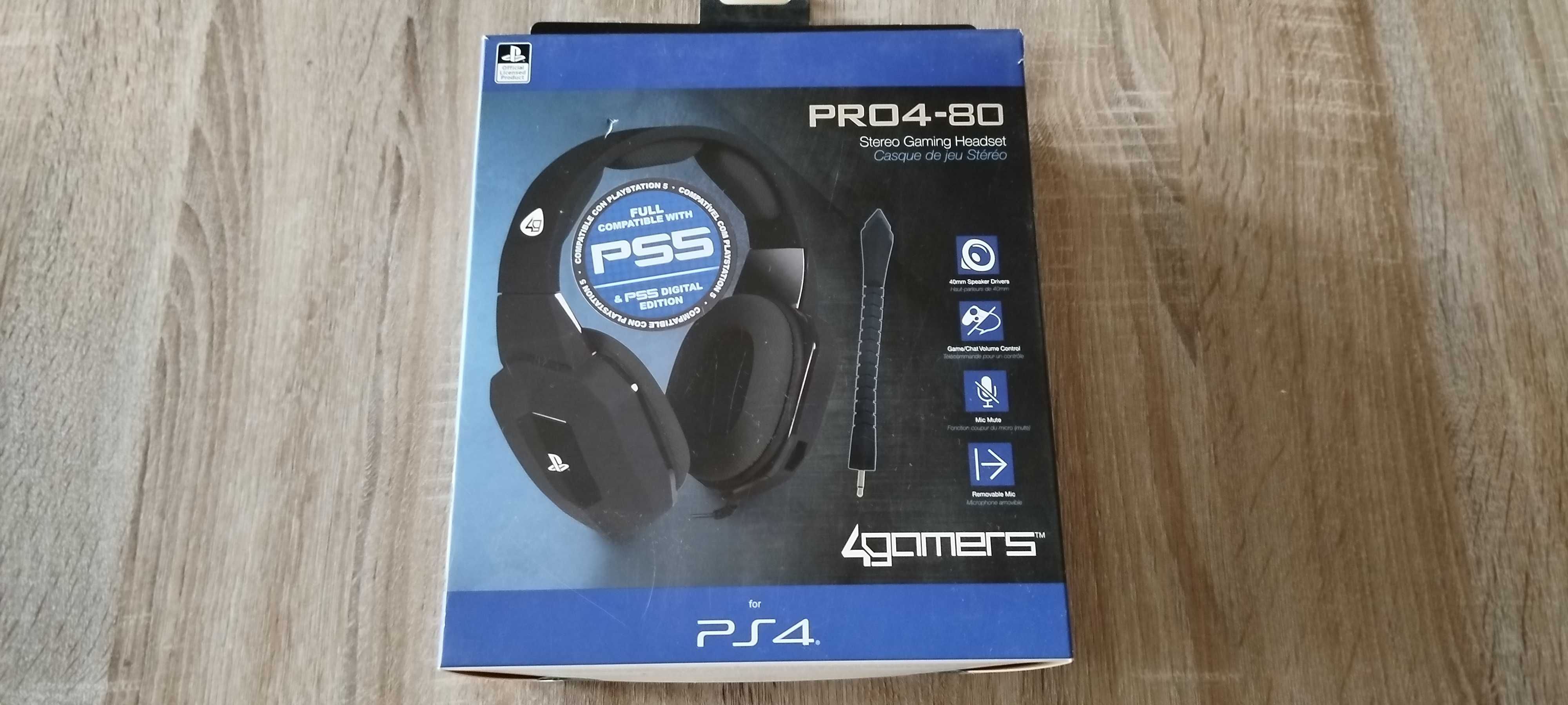 Headset PlayStation PRO4-80 - 4Gamers