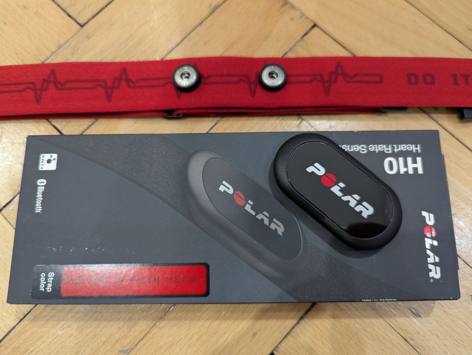 Czujnik tętna Polar H10, nowy.