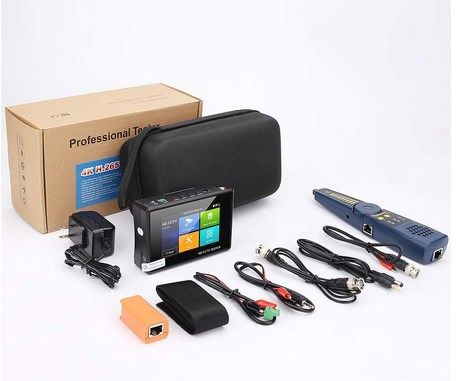 Tестер видеонаблюдения 8MP 5х1  IP CVBS CVI TVI AHD с